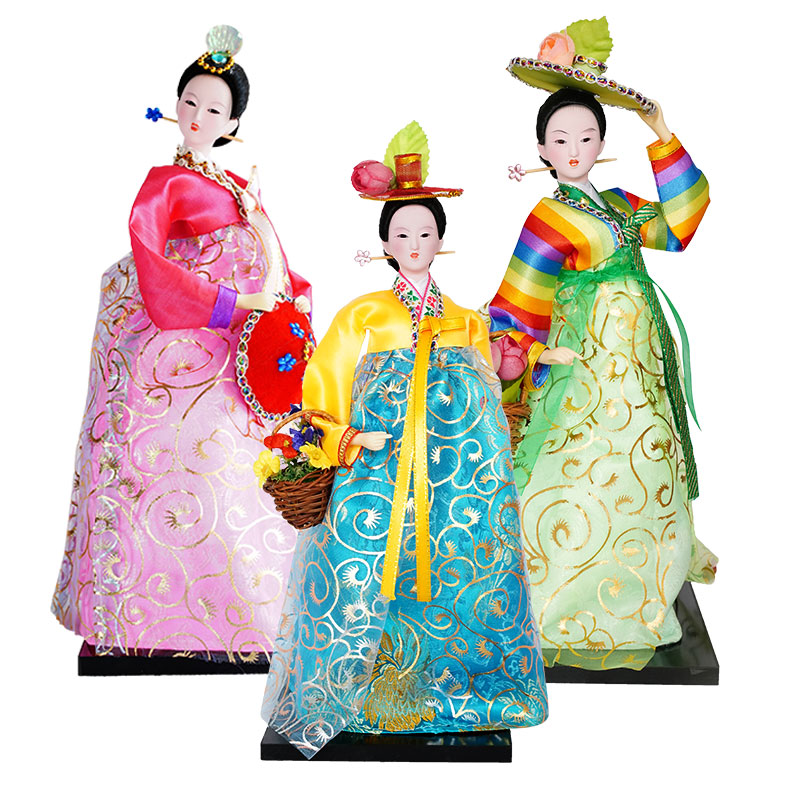 結婚式のための韓国の国民人形、創造的な工芸品、デスクトップと - Korean Lifestyle Items のレビューと価格